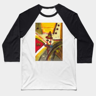 Space Travel Baseball T-Shirt